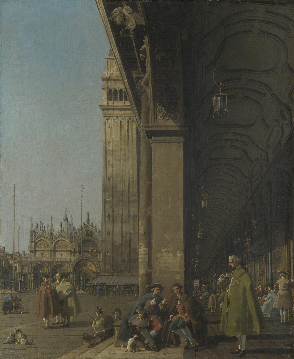 Venise, Piazza San Marco et la colonnade des Procuratie Nuove - Giovanni Antonio Canal