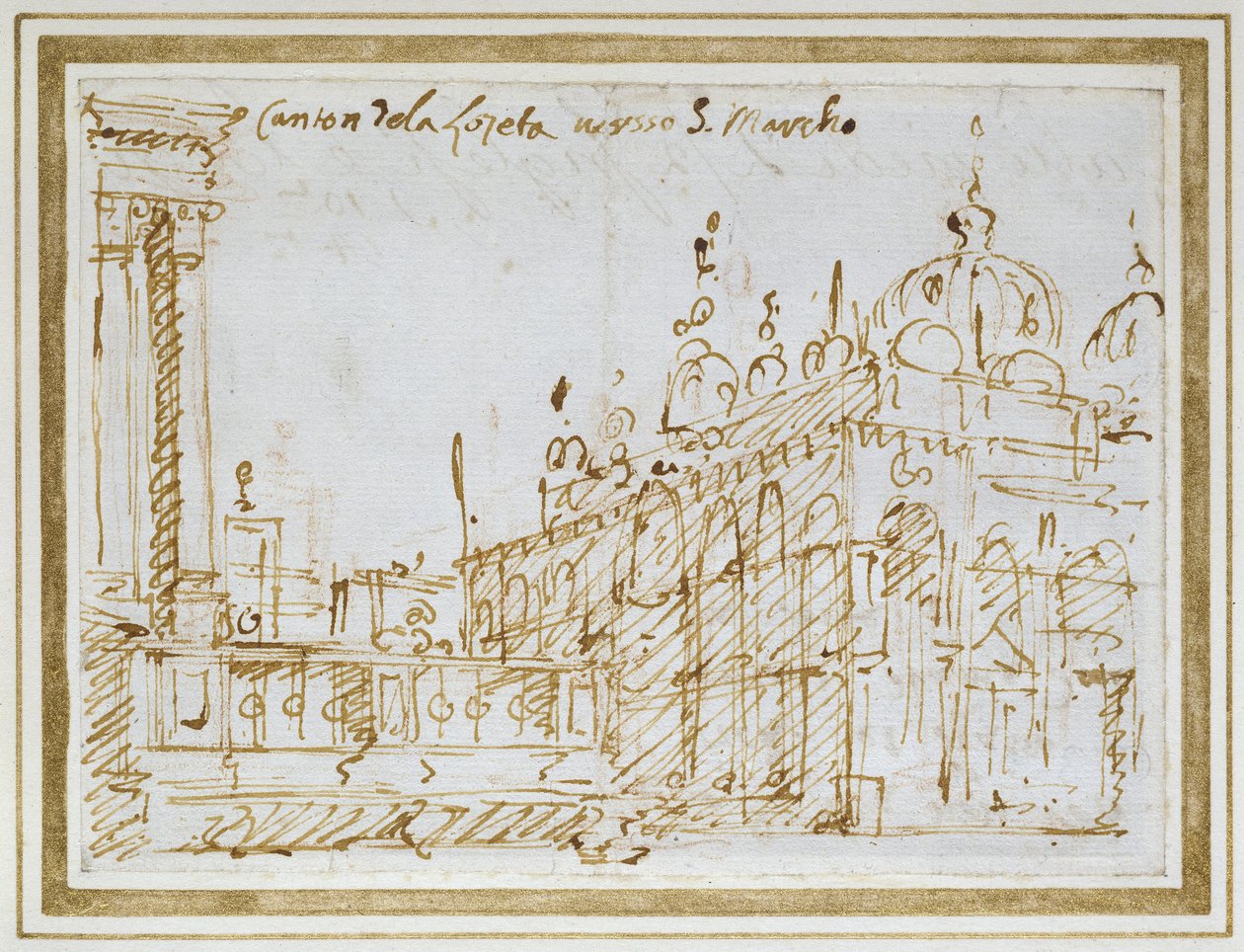 Venise : Saint-Marc et la Loggetta - Giovanni Antonio Canal