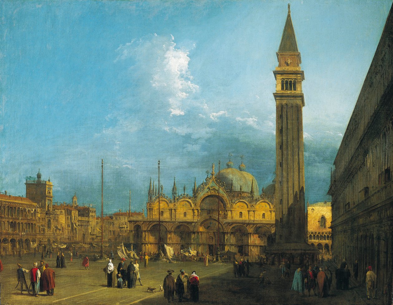 Canaletto - Place Saint-Marc regardant vers l
