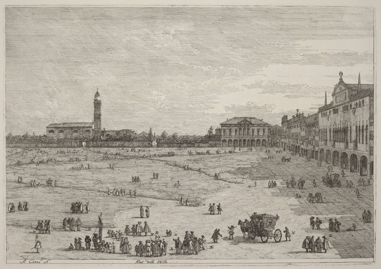 Prato della Valle - Canaletto