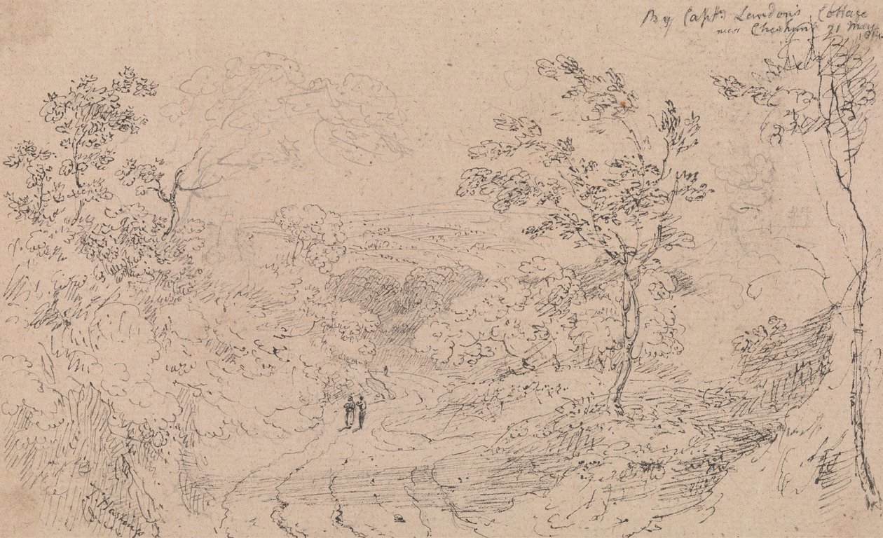 Près du cottage du capitaine Landon près de Cheshunt, 21 mai 1814 - Capt. Thomas Hastings