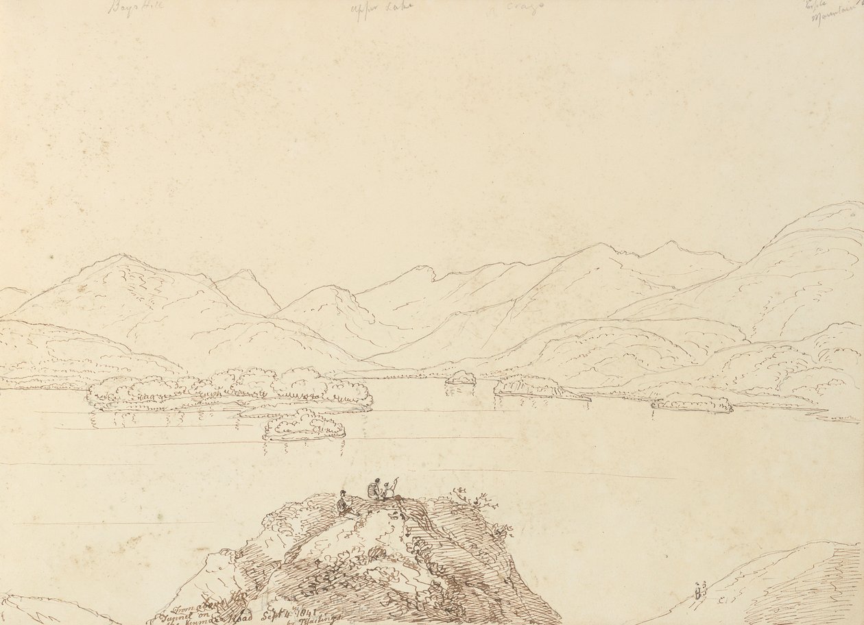 Depuis le tunnel sur la route de Kenmare, 4 septembre 1841 - Capt. Thomas Hastings