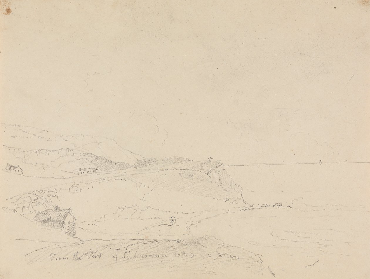 Depuis le port de Saint-Laurent, 14 janvier 1826 - Capt. Thomas Hastings
