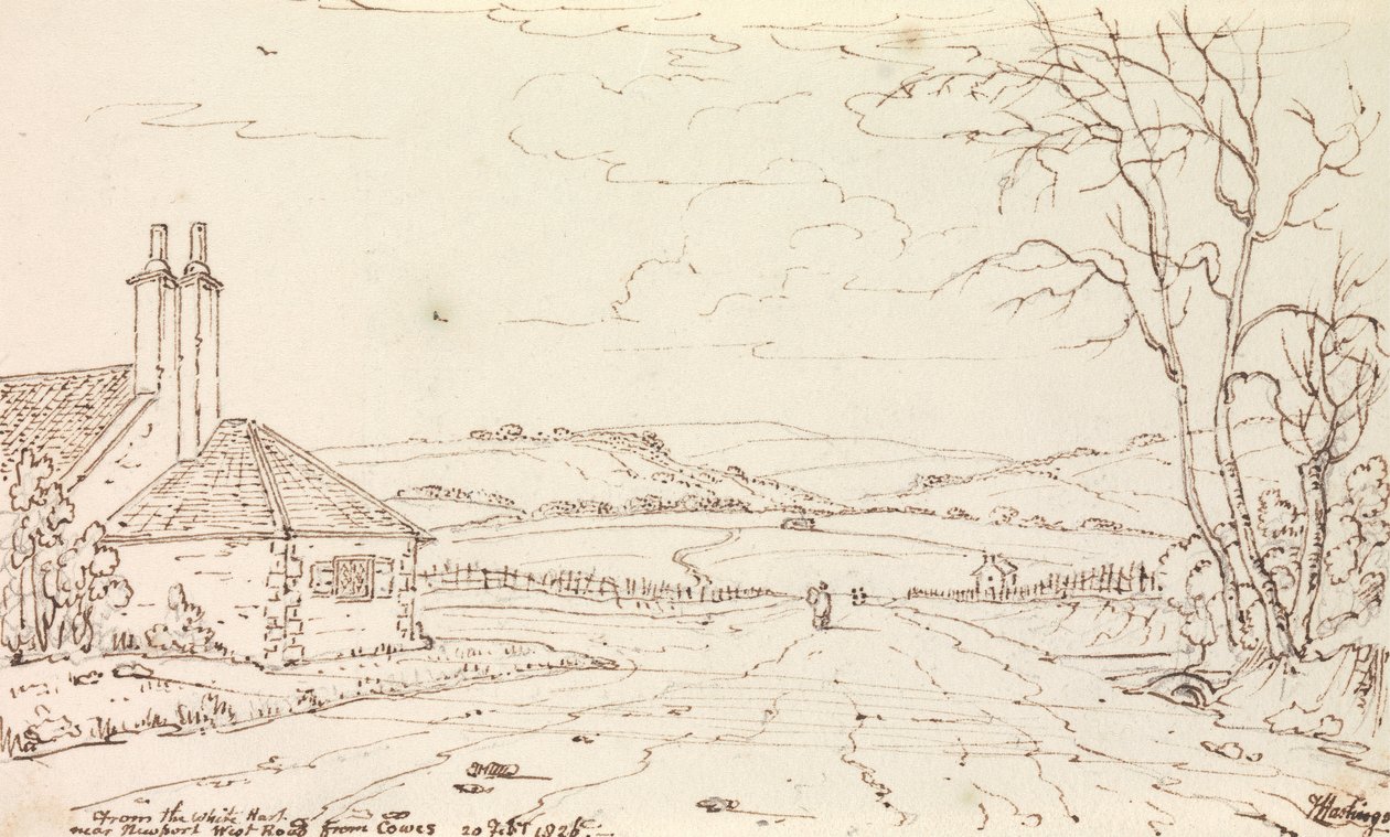 Depuis le White Hart, 29 février 1826 - Capt. Thomas Hastings