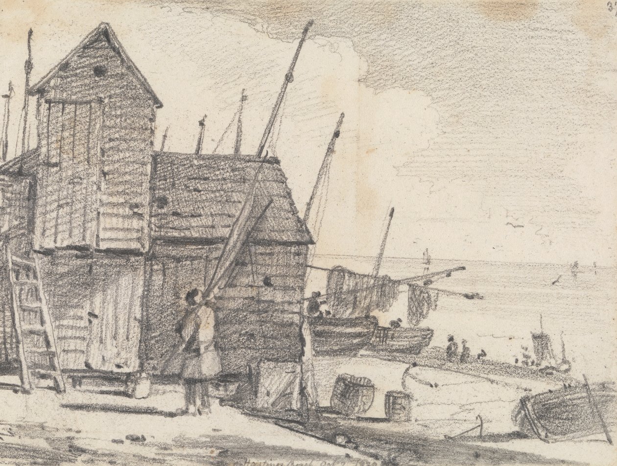 Plage de Hastings, 7 octobre 1820 - Capt. Thomas Hastings