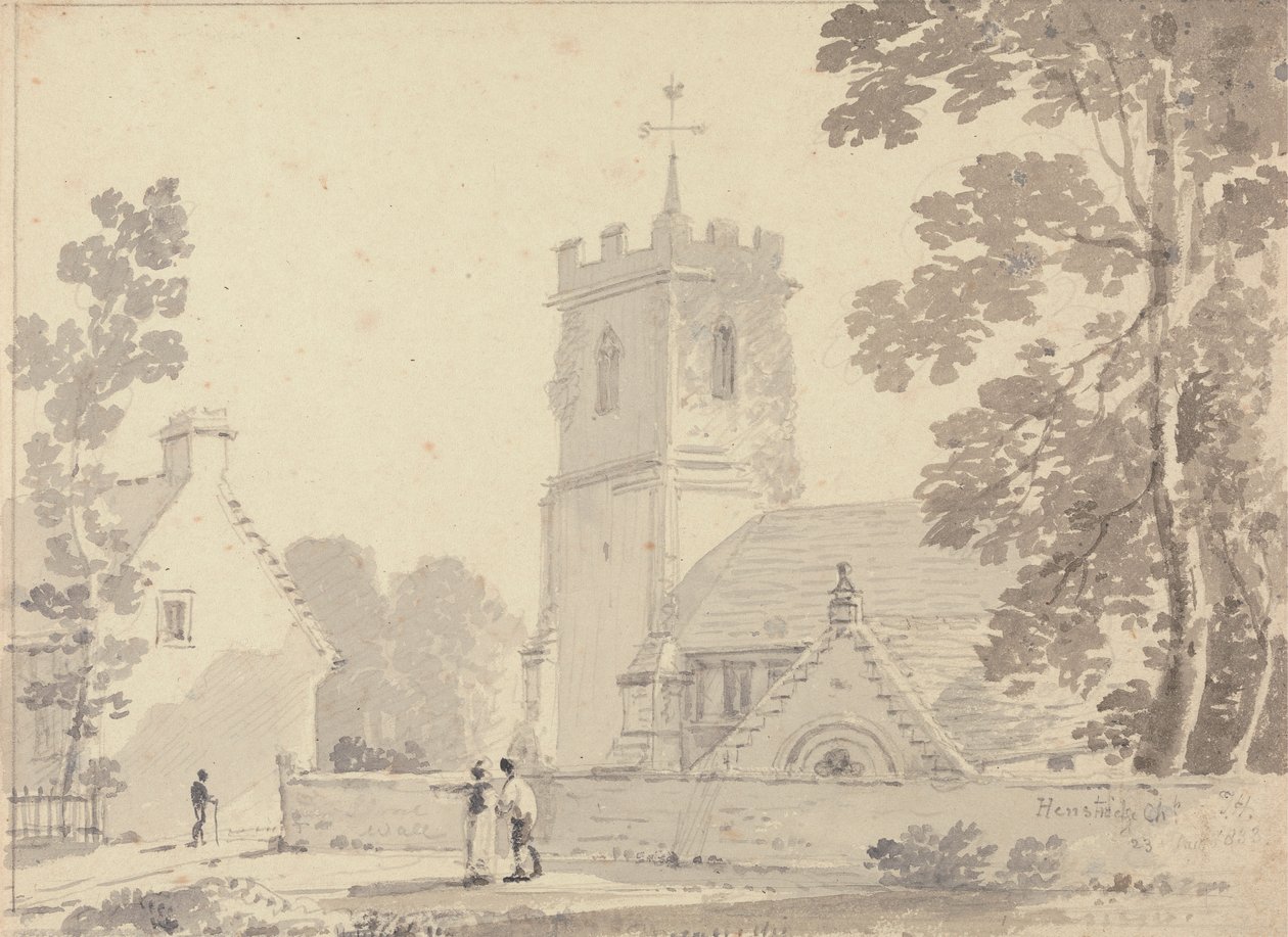 Église de Henstridge, 23 août 1833 - Capt. Thomas Hastings