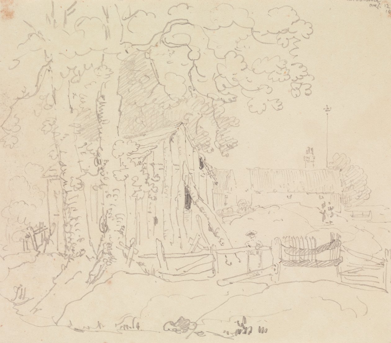 À Calbourne, Île de Wight, 12 août 1829 - Capt. Thomas Hastings
