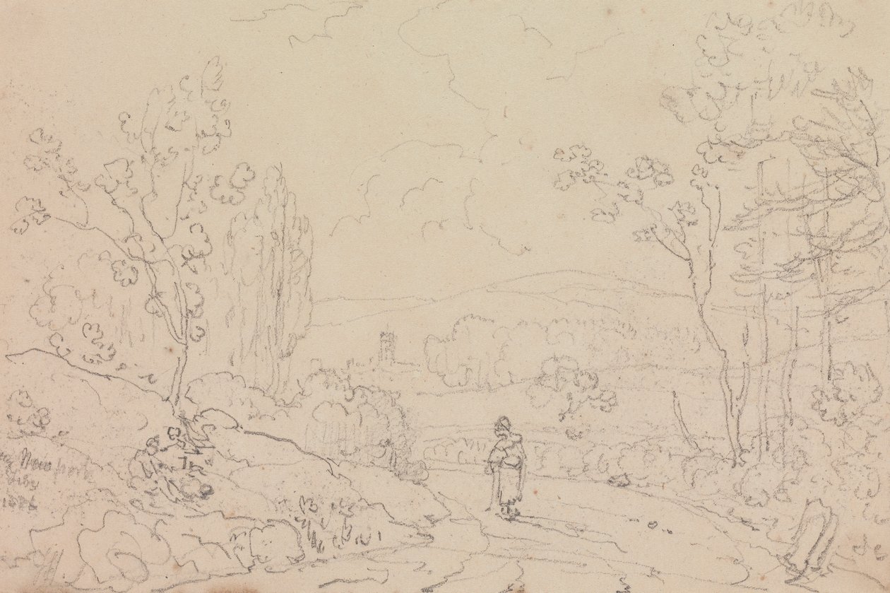 Près de Newport, île de Wight, février 1826 - Capt. Thomas Hastings