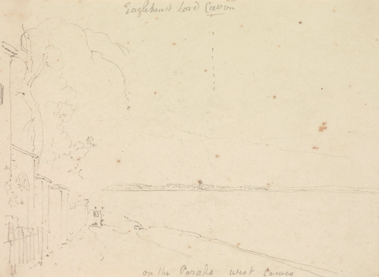 Sur la parade, West Cowes, île de Wight - Capt. Thomas Hastings