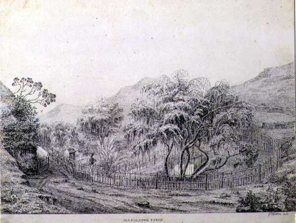Tombe de Napoléon à Longwood sur l