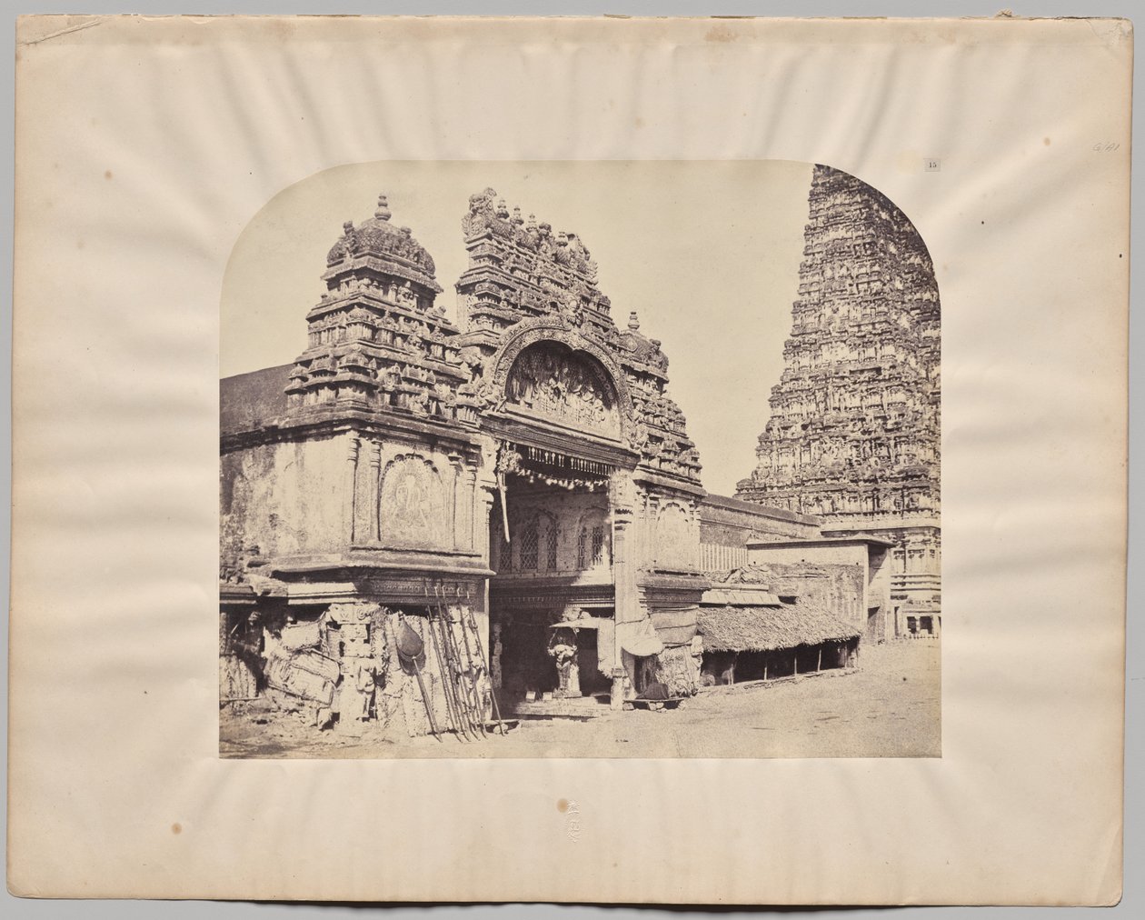 Entrée du Temple Minakshi Sundareshvara, Madurai - Captain Linnaeus Tripe
