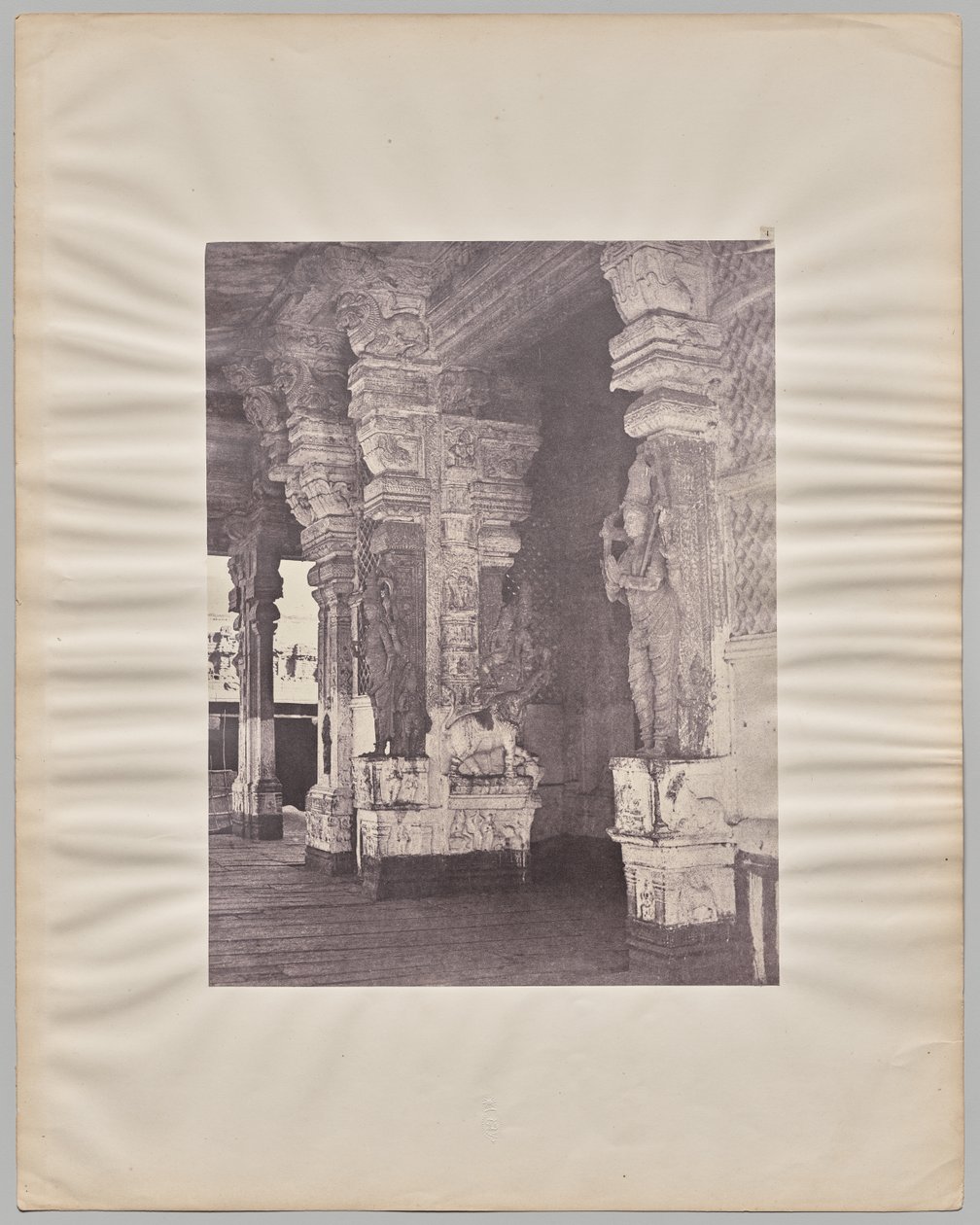 Pudhu Mandapa de Tirumal Nayak (r. 1623-59), Temple Minakshi Sundareshvara, Madurai - Captain Linnaeus Tripe