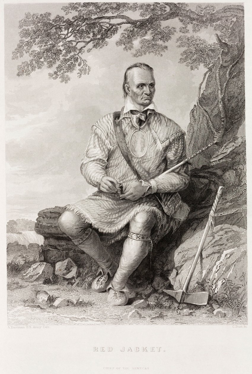 Red Jacket, chef des Sénécas - Captain Seth (after) Eastman