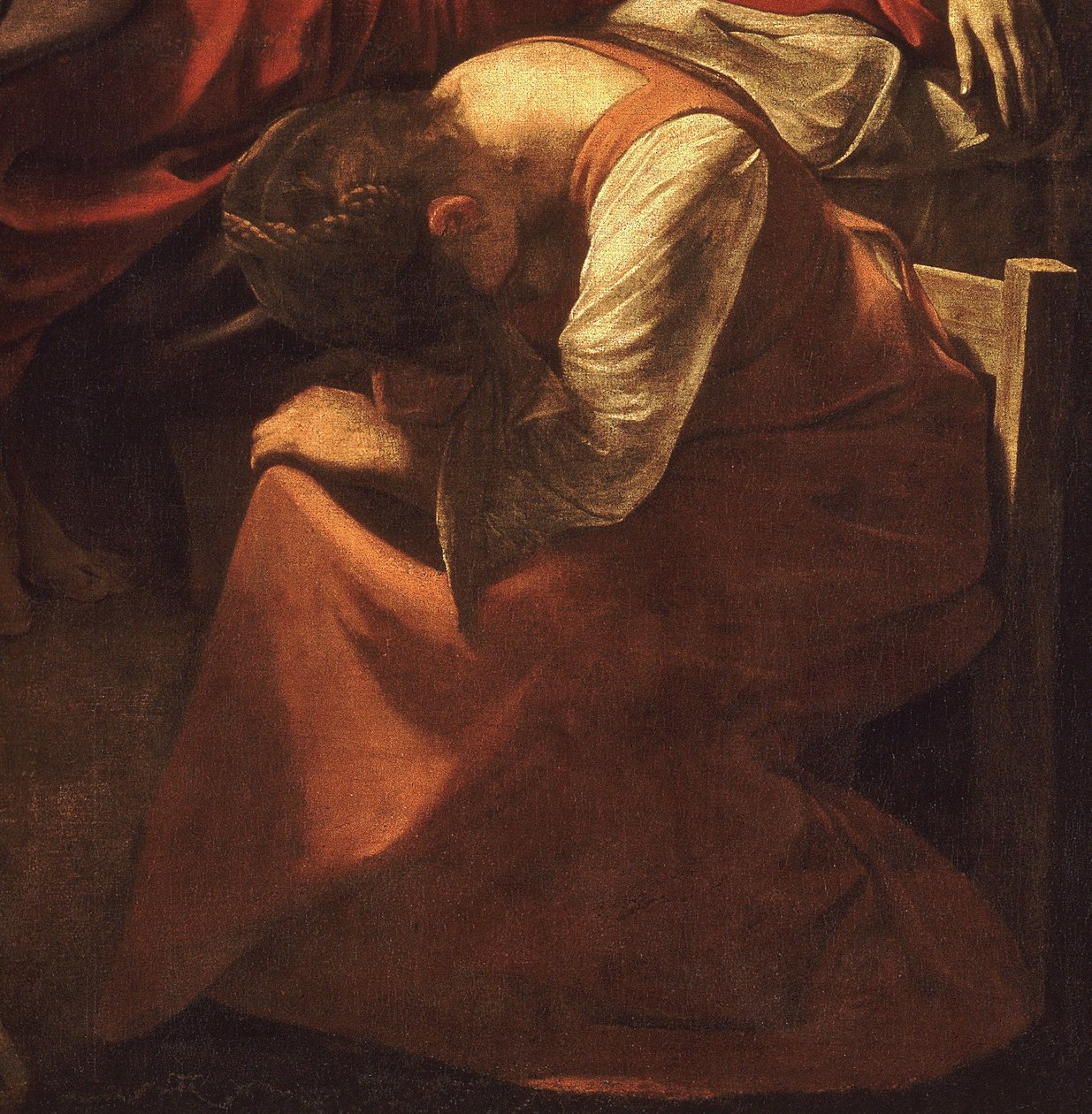 La mort de la Vierge - Caravaggio