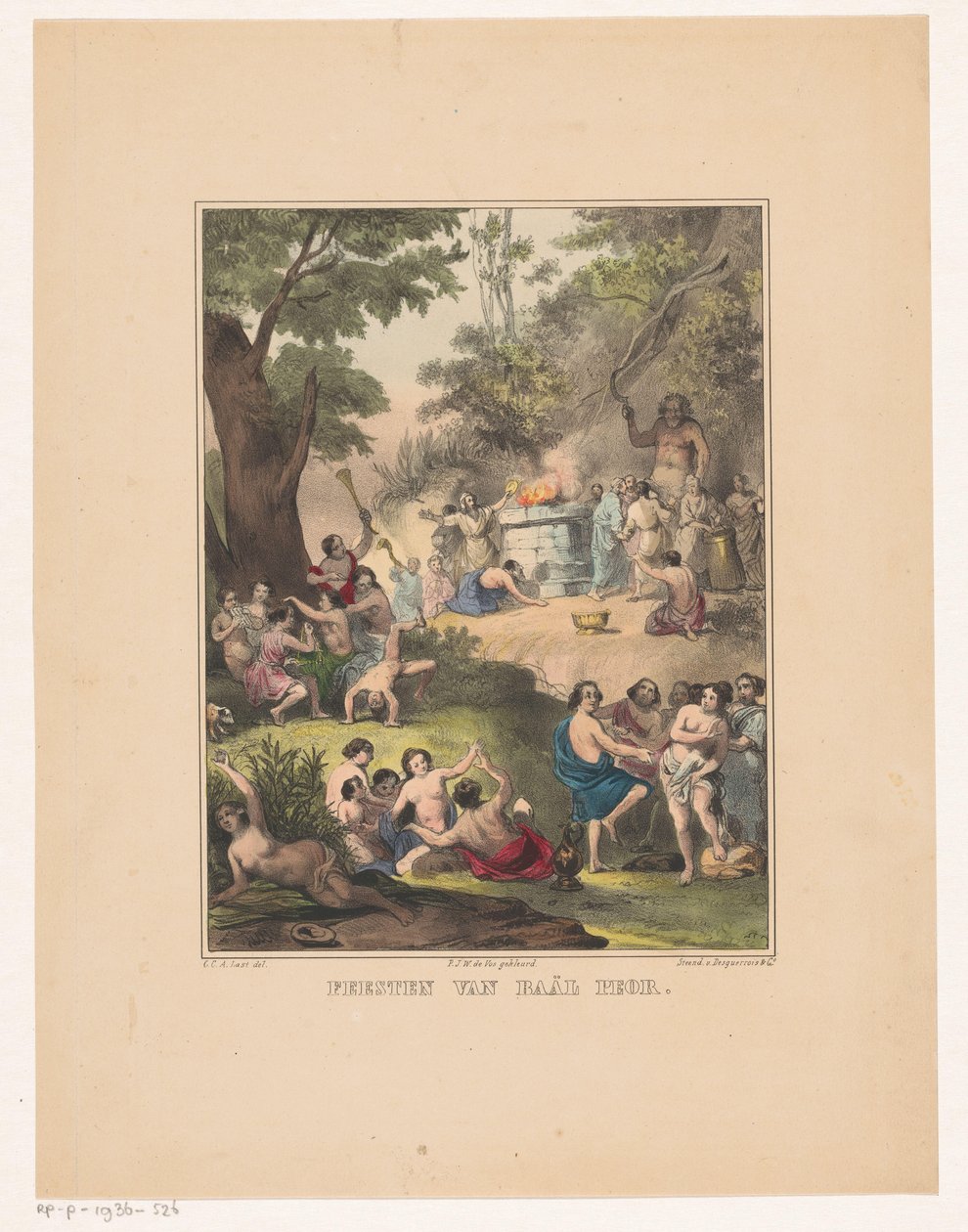 Adoration de Baal Peor - Carel Christiaan Antony Last