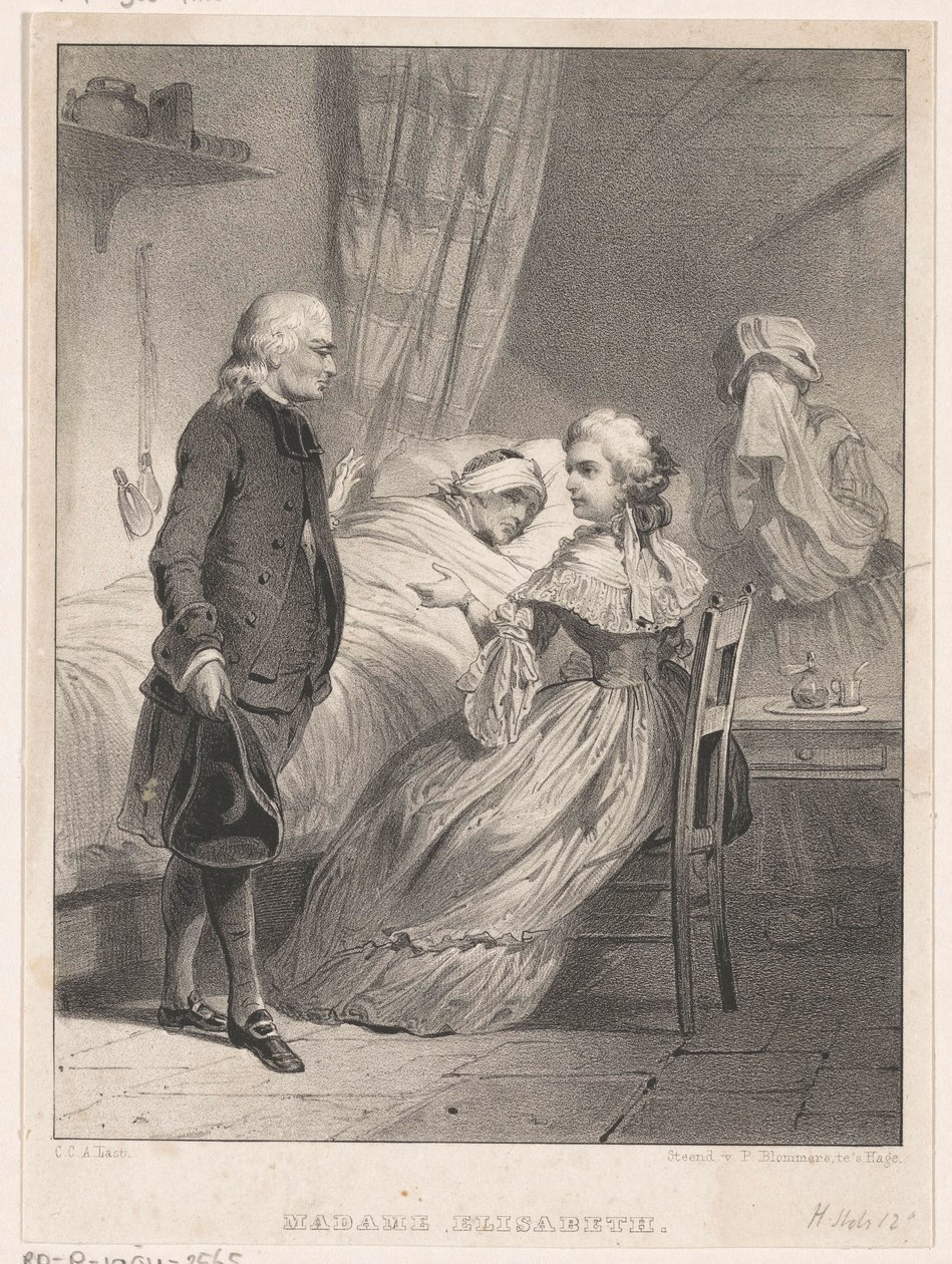 Élisabeth de France au chevet d