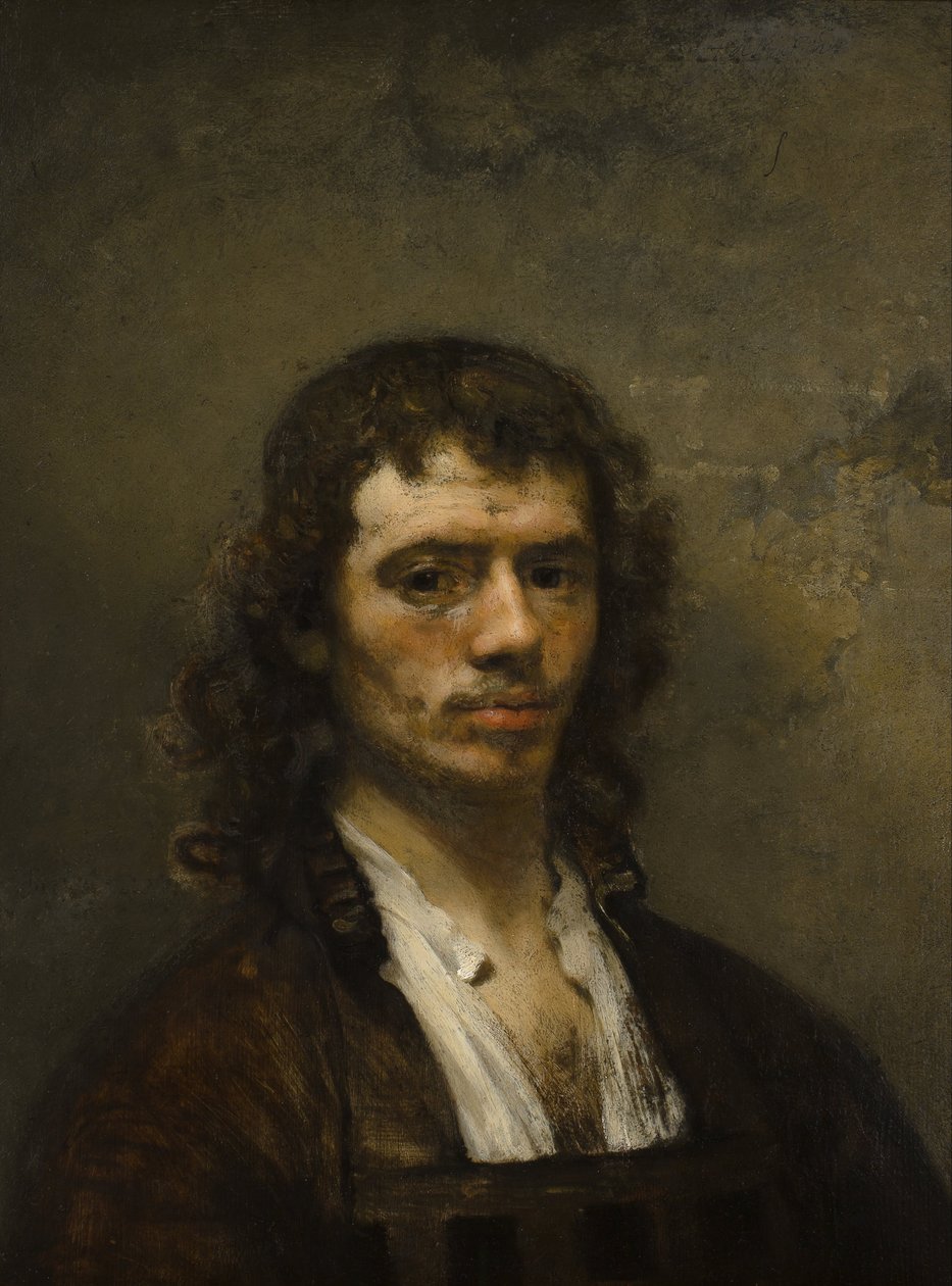 Autoportrait, vers 1645 (huile sur panneau) - Carel Fabritius