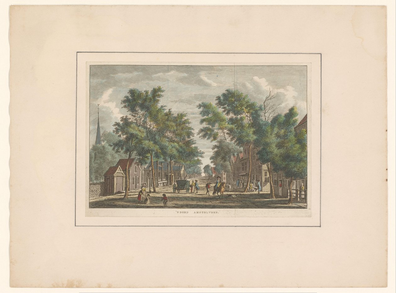 Rue à Amstelveen - Carel Frederik Bendorp (I)