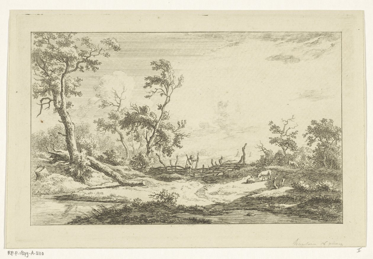 Chasseur dans un paysage - Carel Lodewijk Hansen