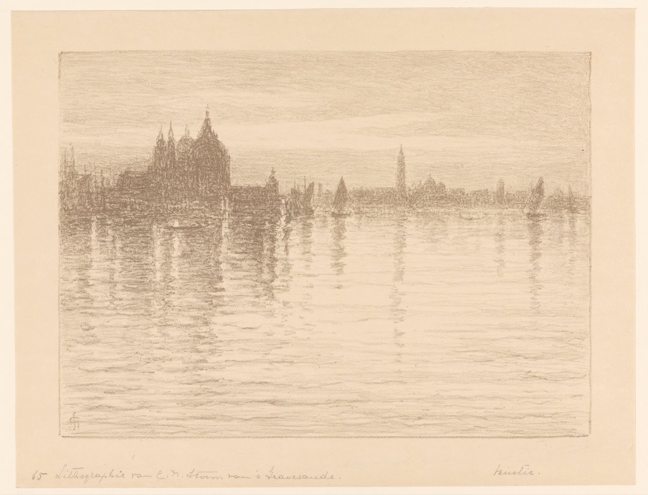 Vue de la basilique Santa Maria della Salute depuis l