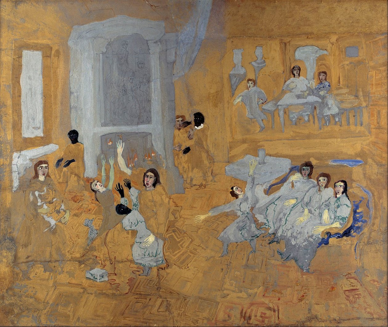 Sans titre (intérieur oriental) - Carl Fredrik Hill