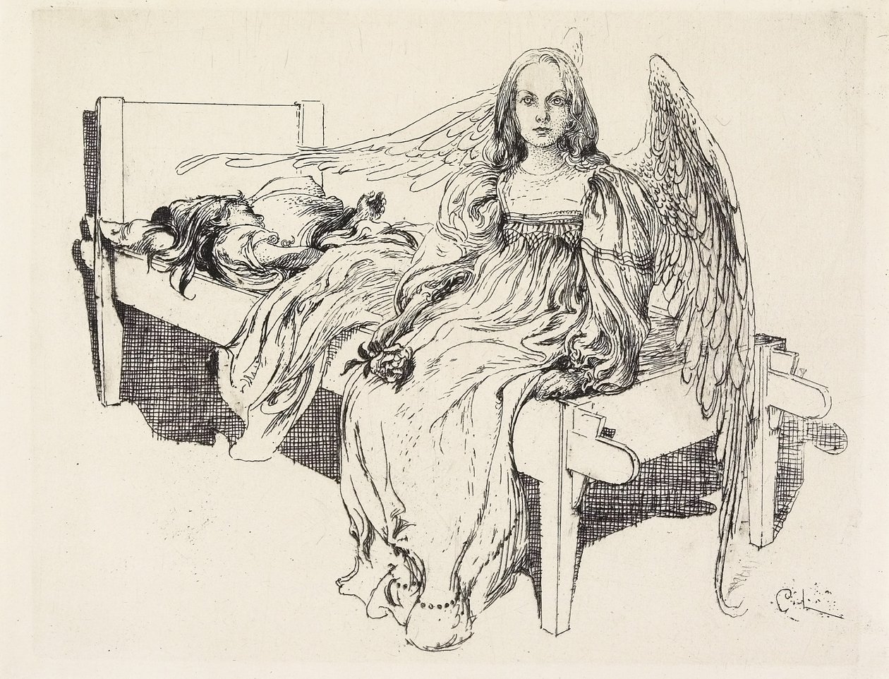 Der Schutzengel, 1905 - Carl Larsson