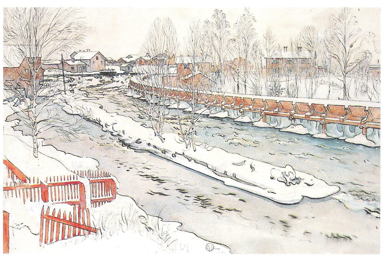 Une maison - Carl Larsson