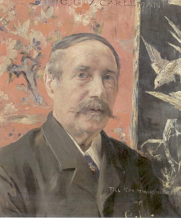 Portrait de CGW Carleman - Carl Larsson