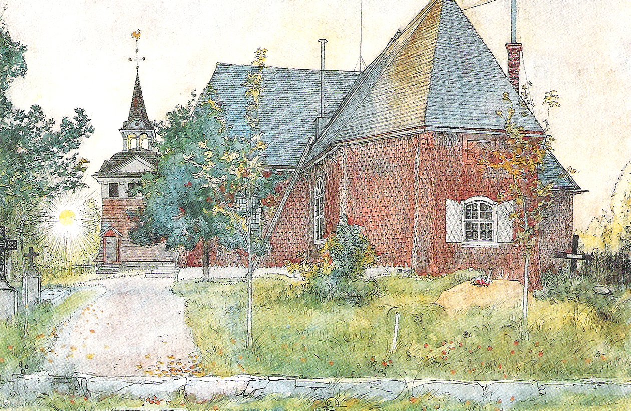 Ancienne église de Sundborn - Carl Larsson