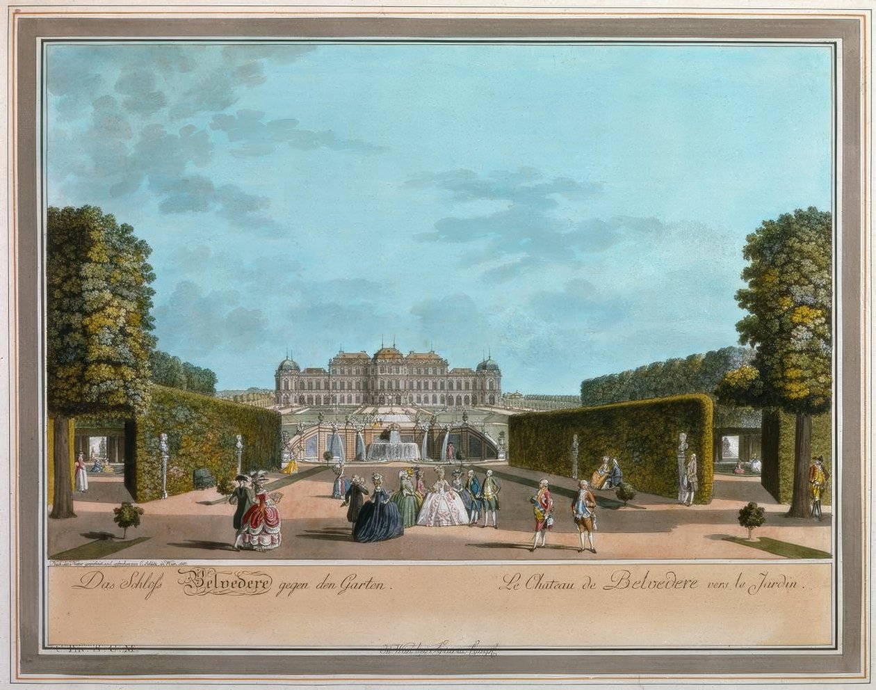 Vienne, Belvédère supérieur - Carl Schütz