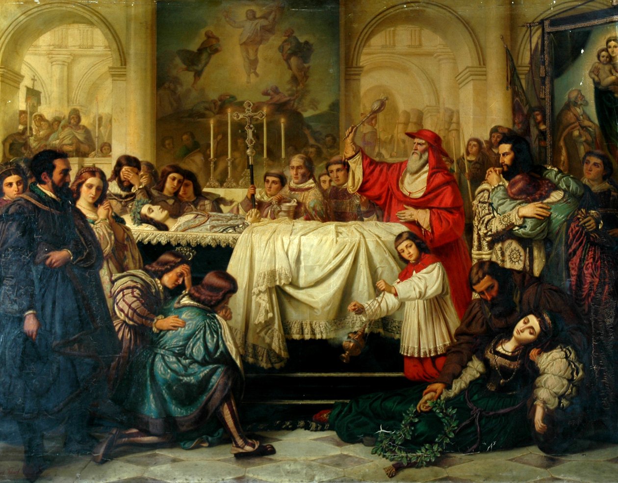 La mort de Raphaël - Carl Robert Arthur Thiele