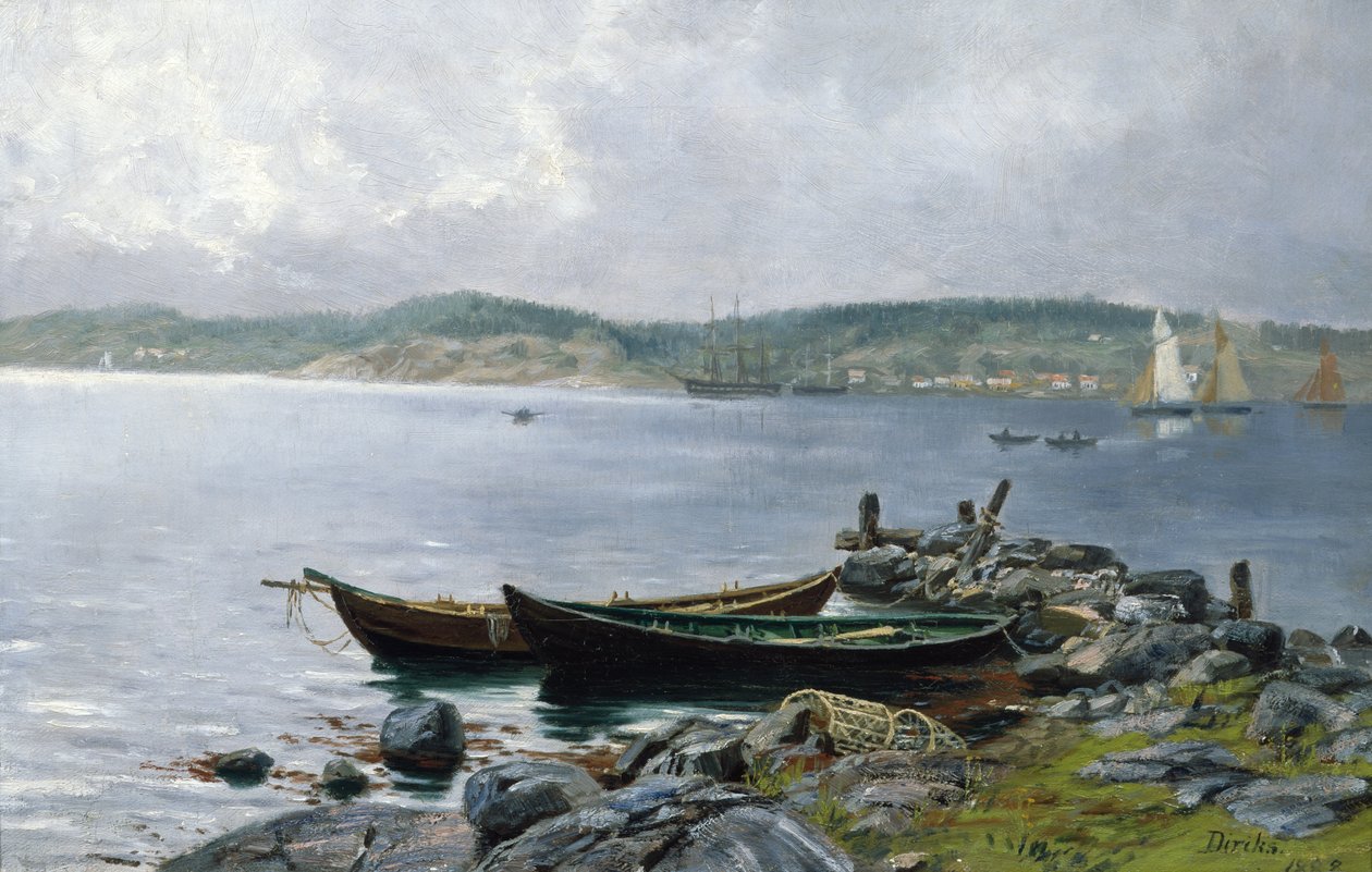 De Drøbaksundet - Carl Edvard Diriks