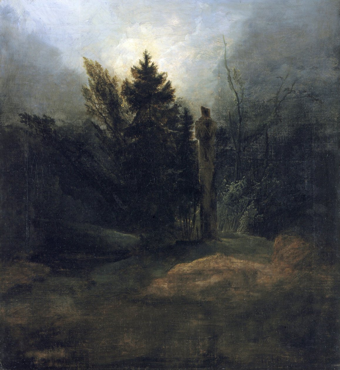 Mémorial dans la forêt - Carl Blechen