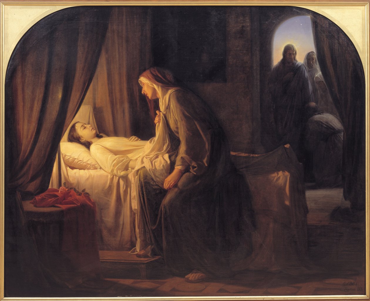 La Fille de Jaïrus - Carl Bloch