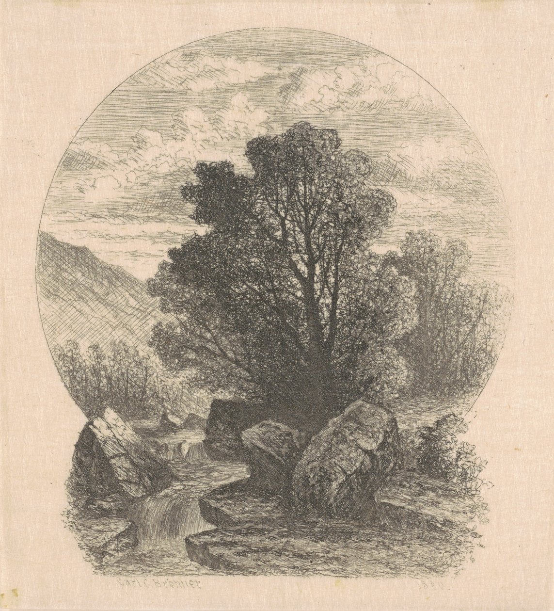 Petite cascade - Carl C. Brenner