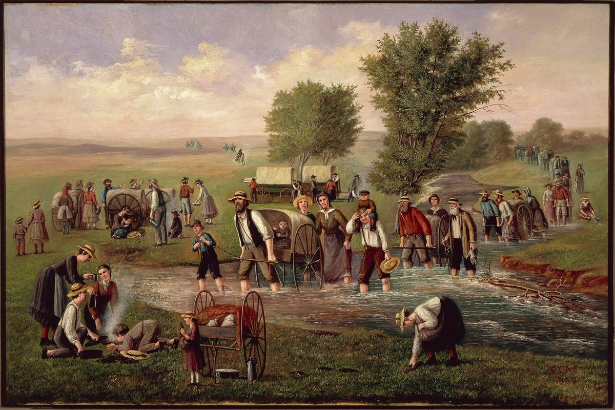 La société Handcart, Carl Christian Anton Christensen (1832-1912) - Carl Christian Anton Christensen