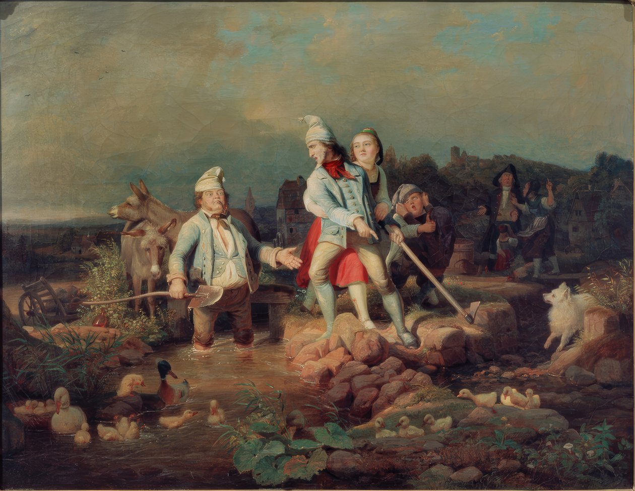 Meuniers en dispute - Carl Engel von Rabenau