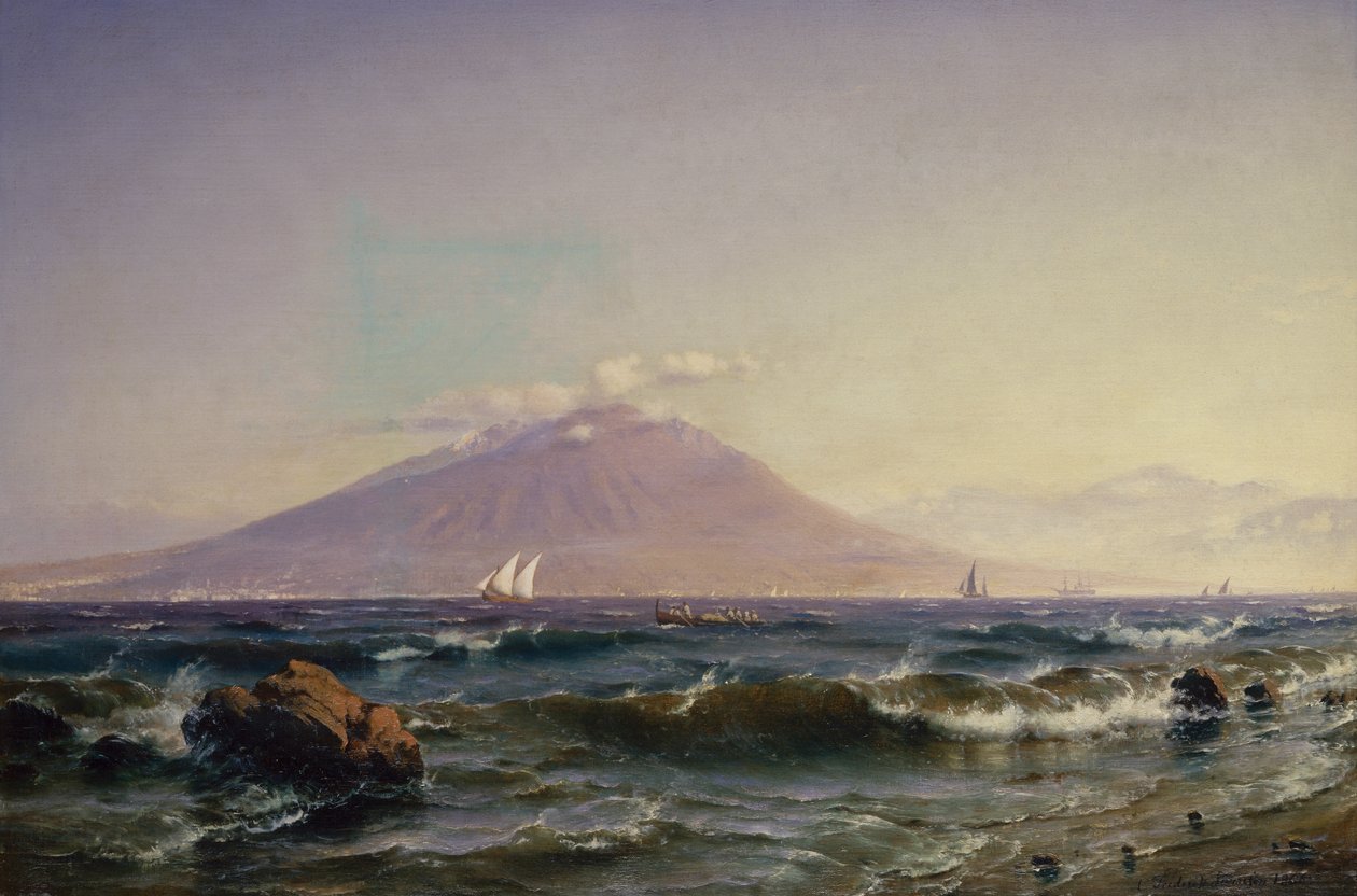 La baie de Naples - Carl Frederik Sorensen