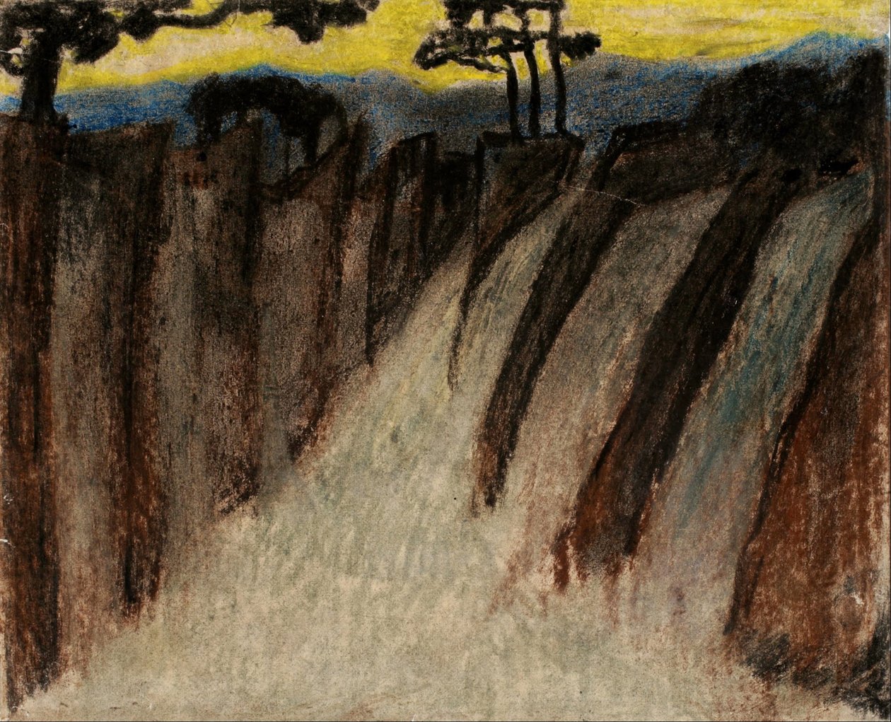 Sans titre (paysage crépusculaire) - Carl Fredrik Hill