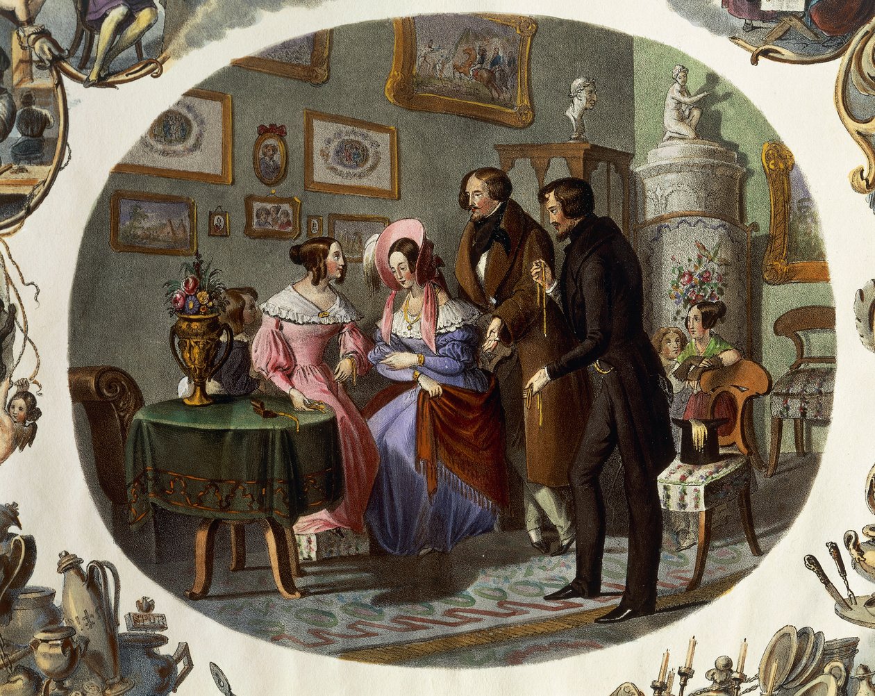 Intérieur de la bijouterie - Carl and Geiger Peter Johann Nepomuk Kunz