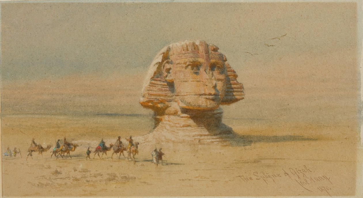 Le Sphinx de Gizeh - Carl Haag