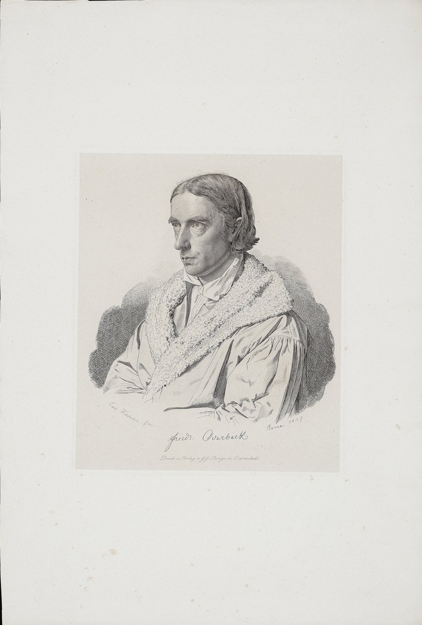 Johann Friedrich Overbeck 1789-1869, 1837 - Carl Küchler