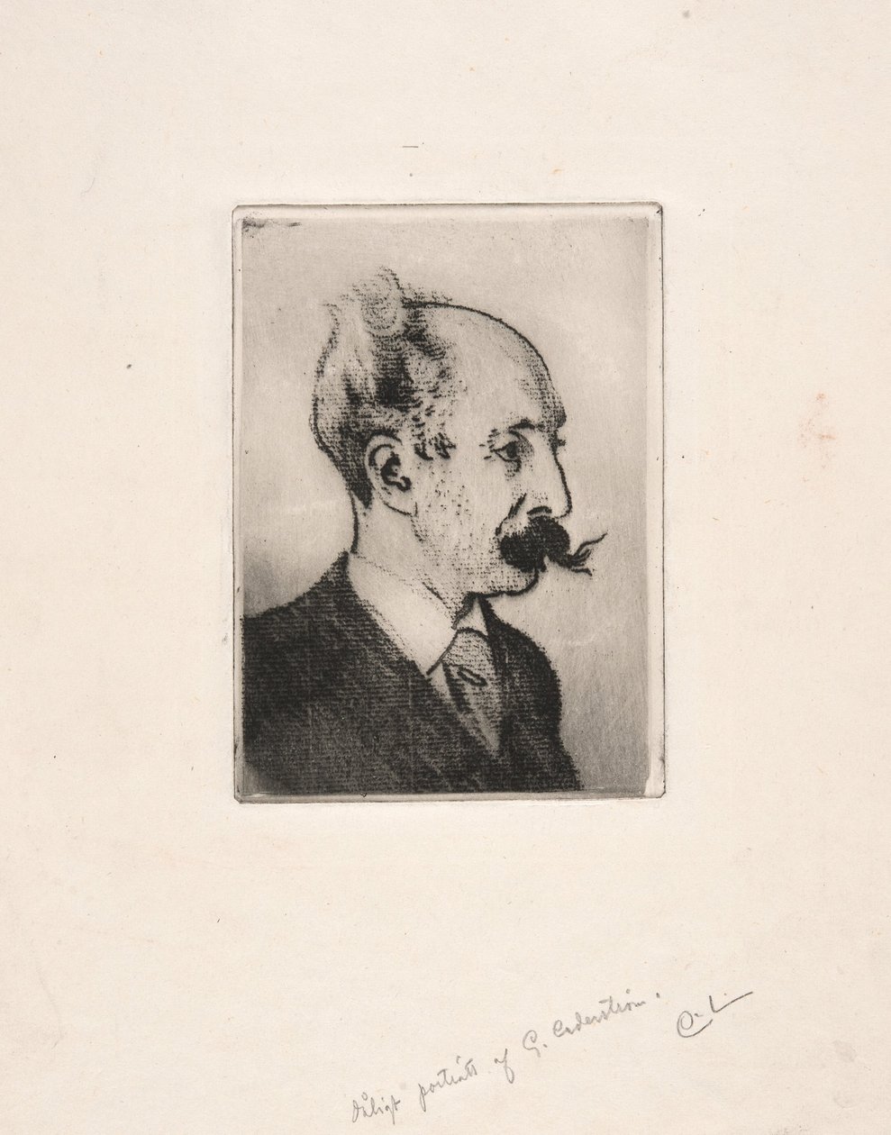 Le baron Gustaf Cederström - Carl Larsson