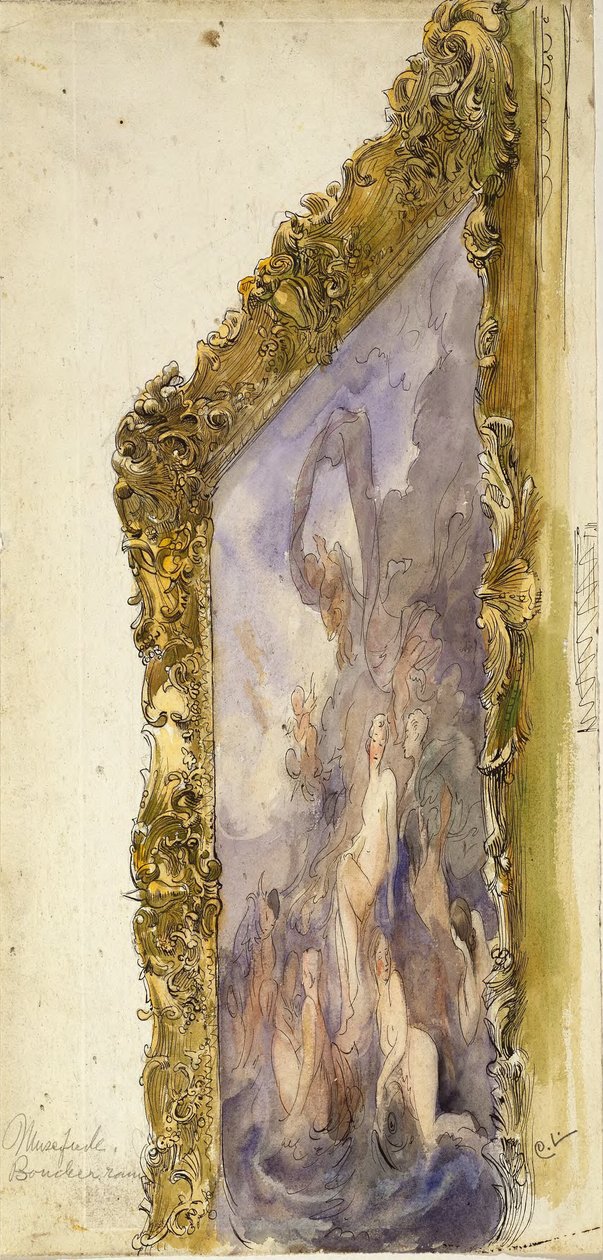 Lovisa Ulrika-Fresko. Triumph der Venus - Carl Larsson