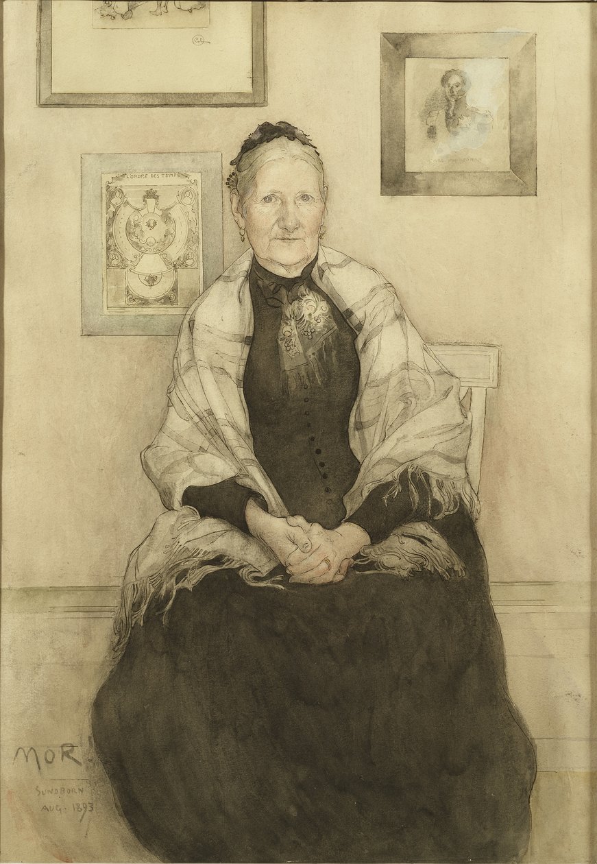 Mère, c.1893 - Carl Larsson