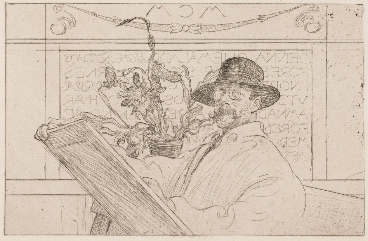 Autoportrait - Carl Larsson