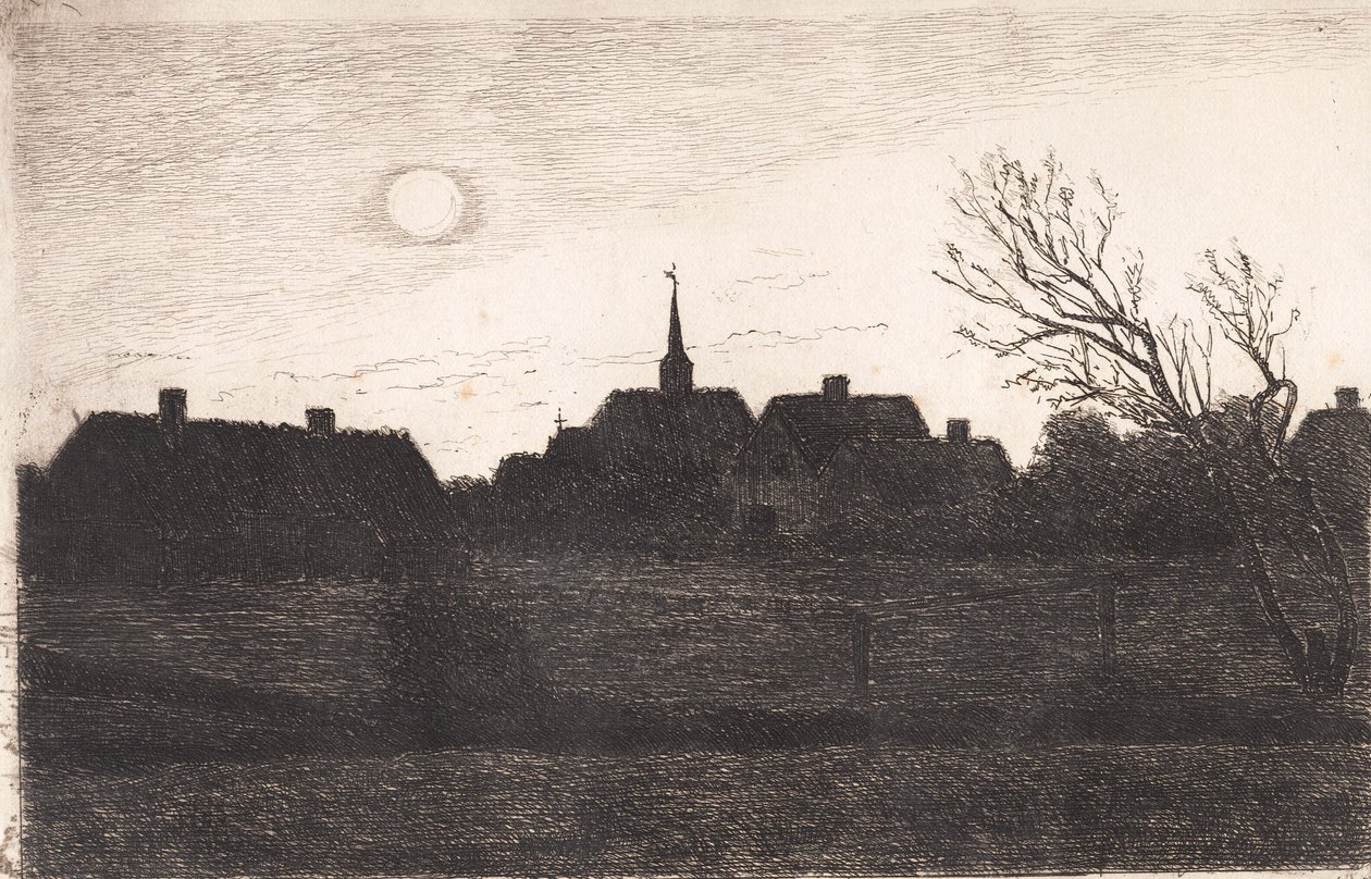 Église de Hornbæk, soirée d