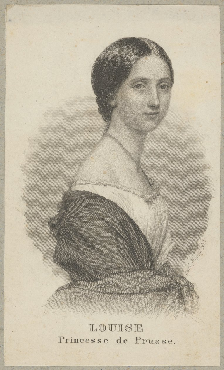 Louise de Prusse (aussi : Louise de Mecklembourg-Strelitz, née Louise Augusta Wilhelmine Amélie de Mecklembourg-Strelitz, 1776 Hanovre - 1810 Hohenzieritz) - princesse de Mecklembourg-Strelitz, reine de Prusse en tant qu