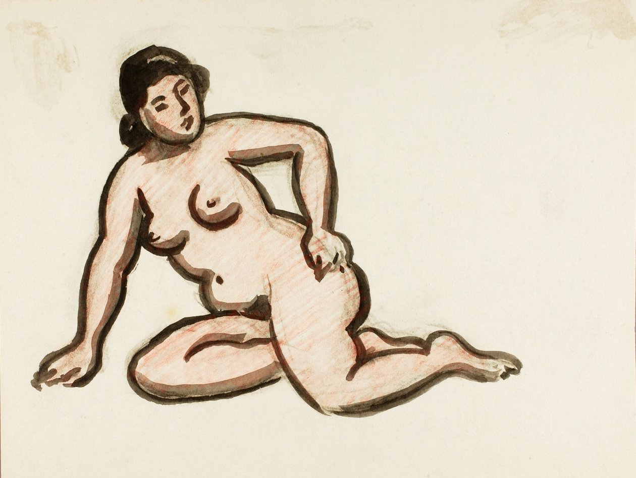 Female Nude - Carl Newman