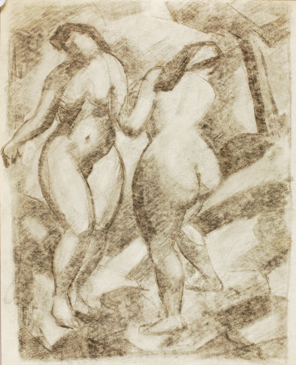 Deux nus féminins - Carl Newman